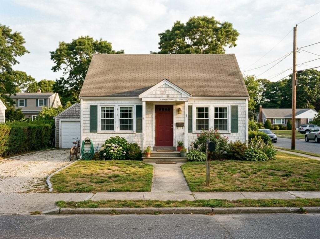 8 Dune Road, Amityville, front exterior