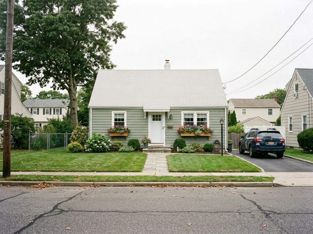 83 Willow Drive, Lindenhurst, front exterior